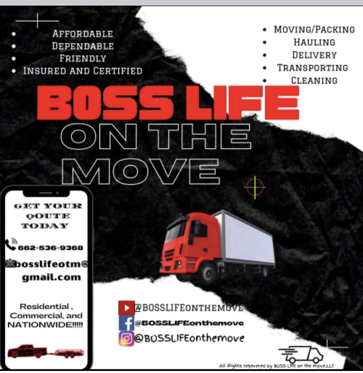 Avatar for Boss Life On The Move LLC 