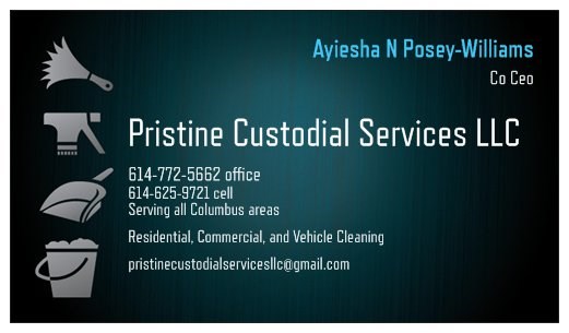 Pristine Custodial Services llc logo