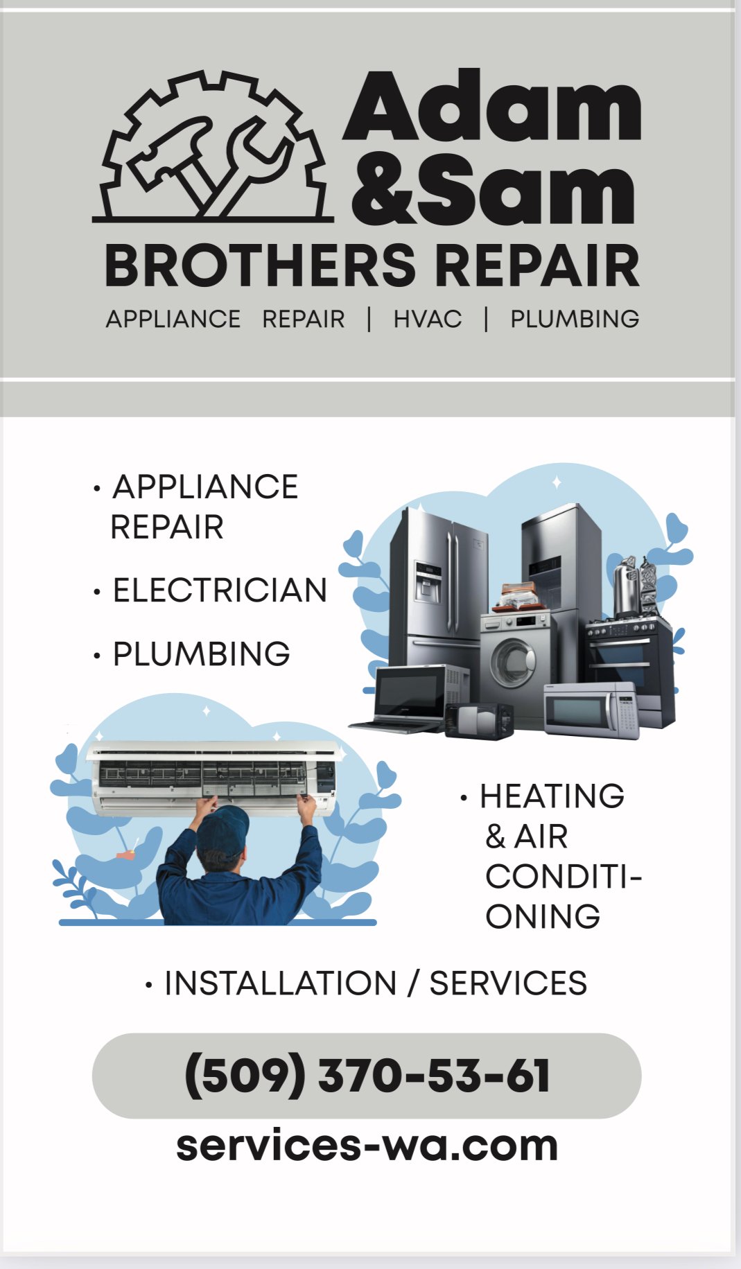 Avatar for Adam & Sam Brothers - Appliance Repair, HVAC, Plumbing
