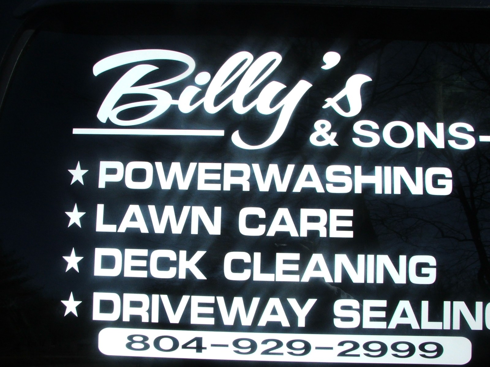 Avatar for Billy's & Sons power washing