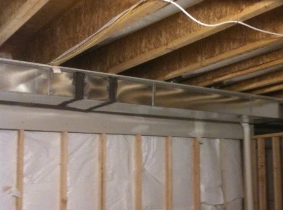 Fireproofed Barge Rafters