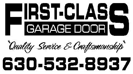 Logo for FIRST CLASS GARAGE DOOR INC