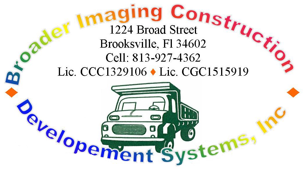 Broader Imaging Construction and Roofing inc. logo