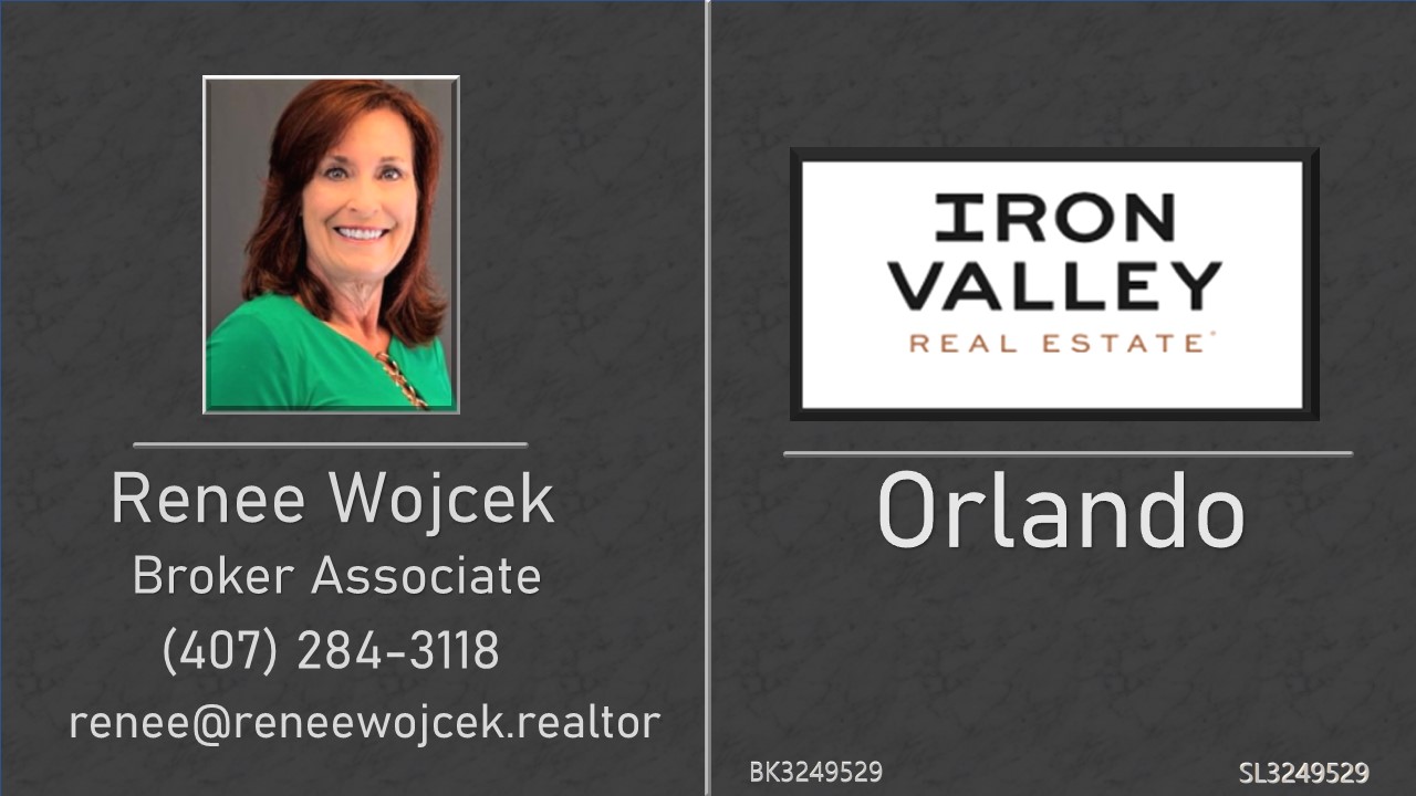 Renee Wojcek, Iron Valley Real Estate Orlando logo