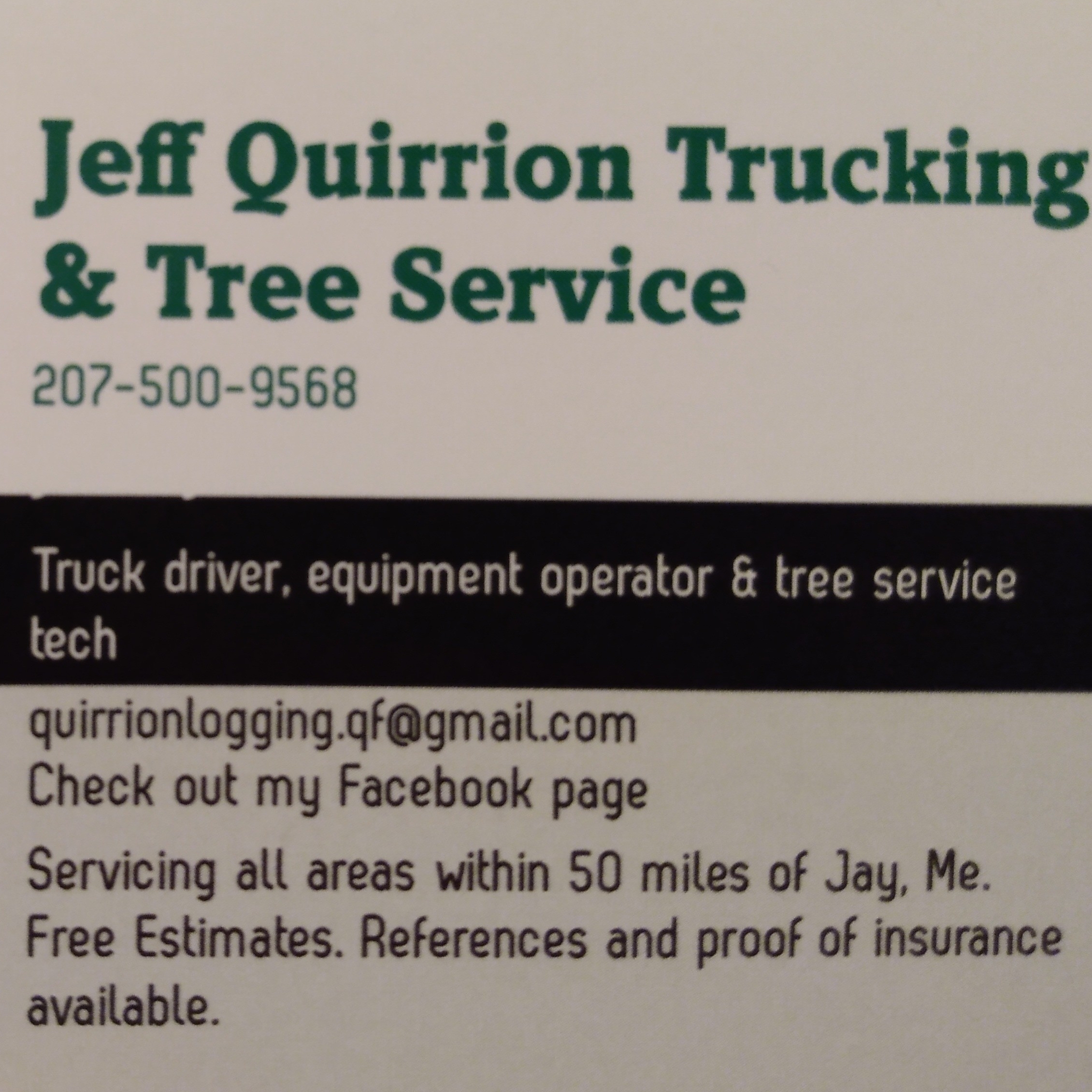 Avatar for Jeff Quirrion Trucking and Tree Service