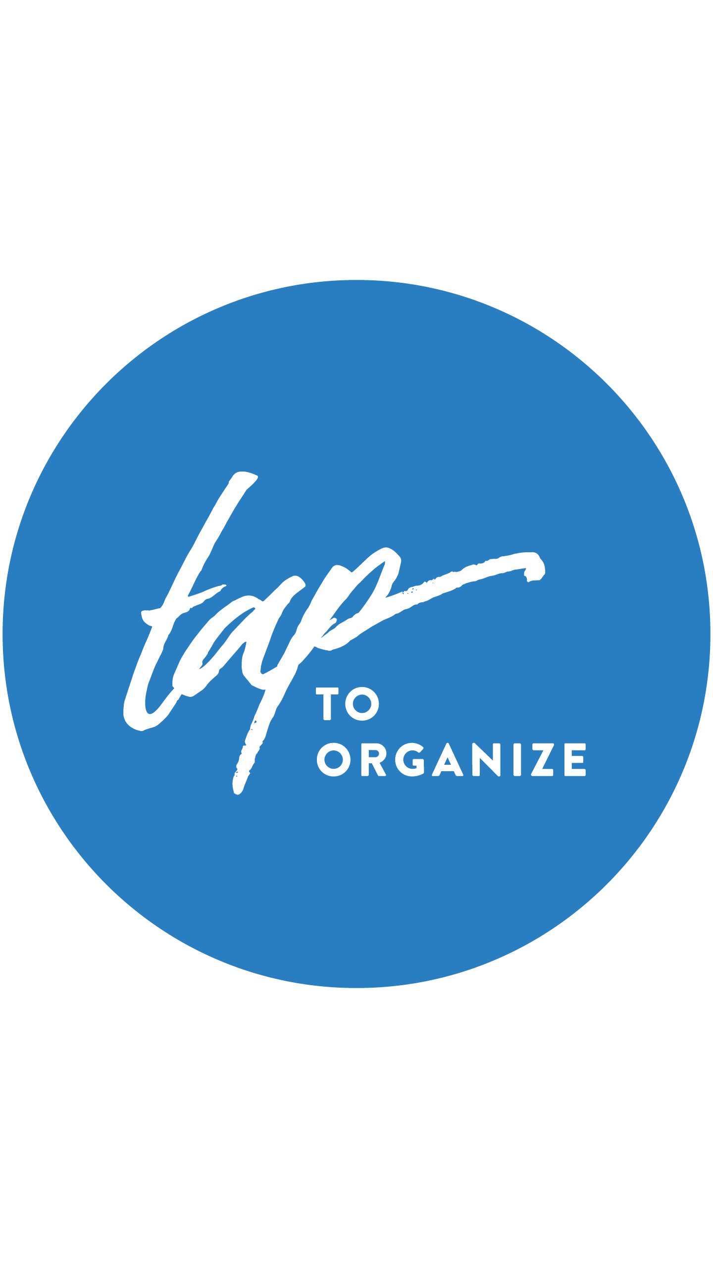 Logo for Tap to Organize, LLC