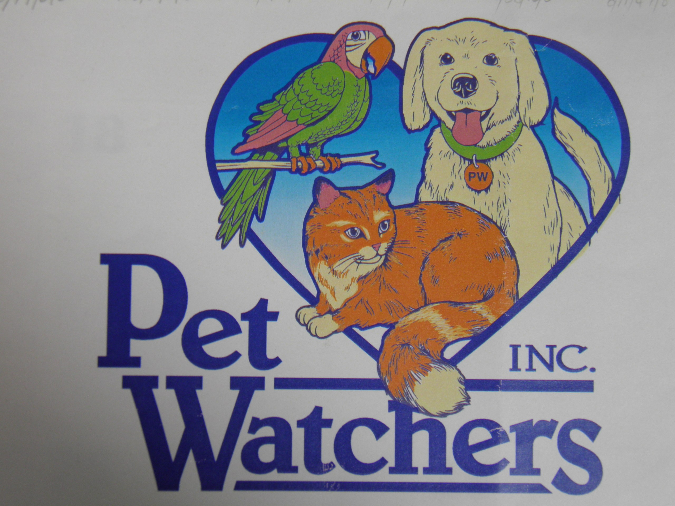 Logo for Pet Watchers NJ, LLC