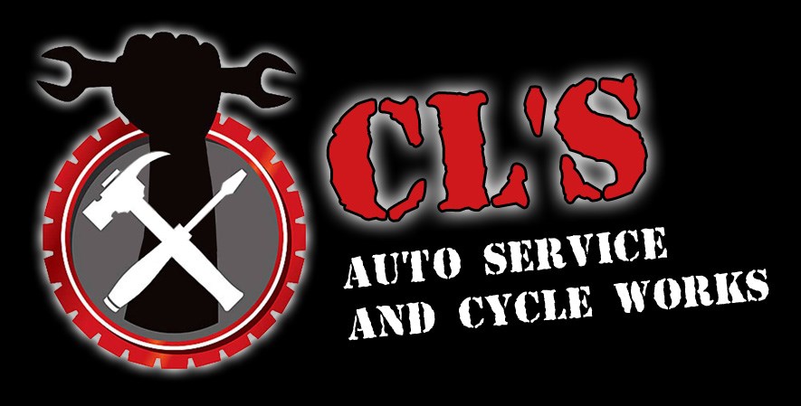CL's Auto Service and Cycle Works logo
