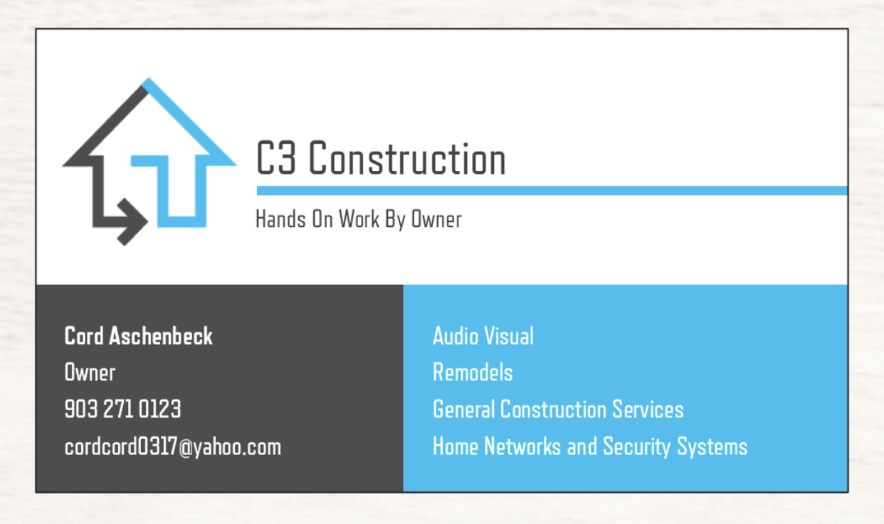 C3 Construction logo