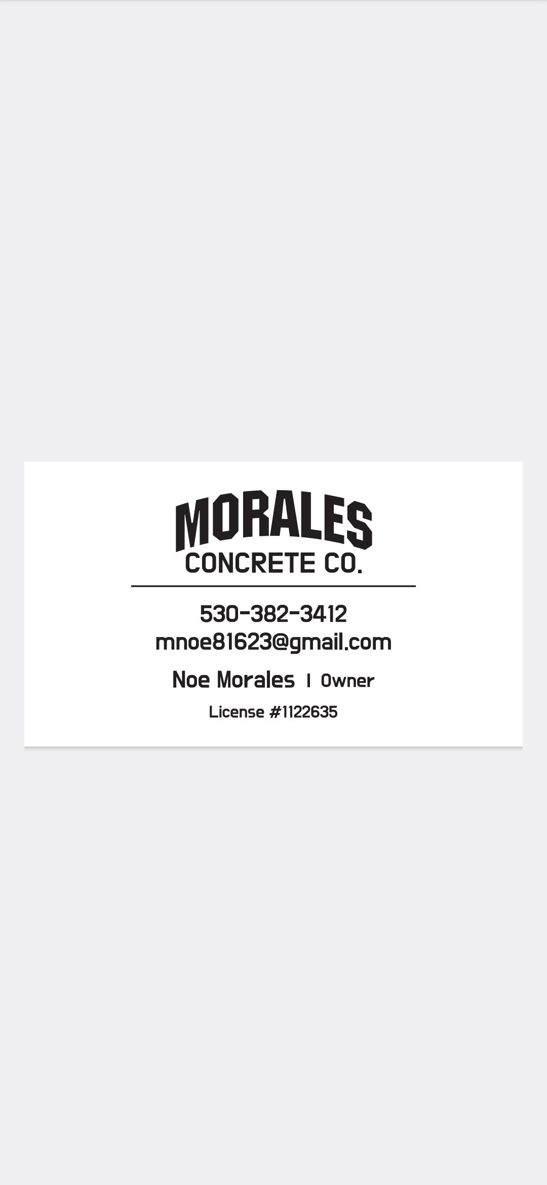 Avatar for Morales concrete