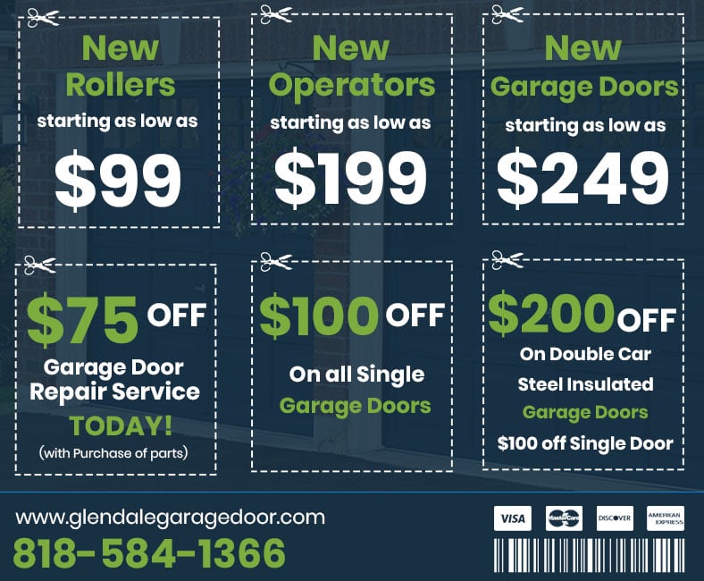 Logo for Glendale Garage Door 