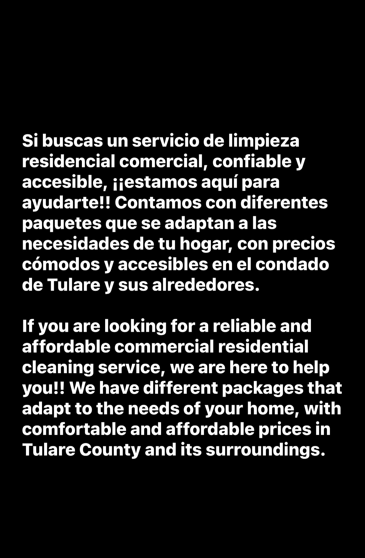 Avatar for Cleaning services Claudia