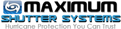 Logo for Maximum Shutters Systems Inc.