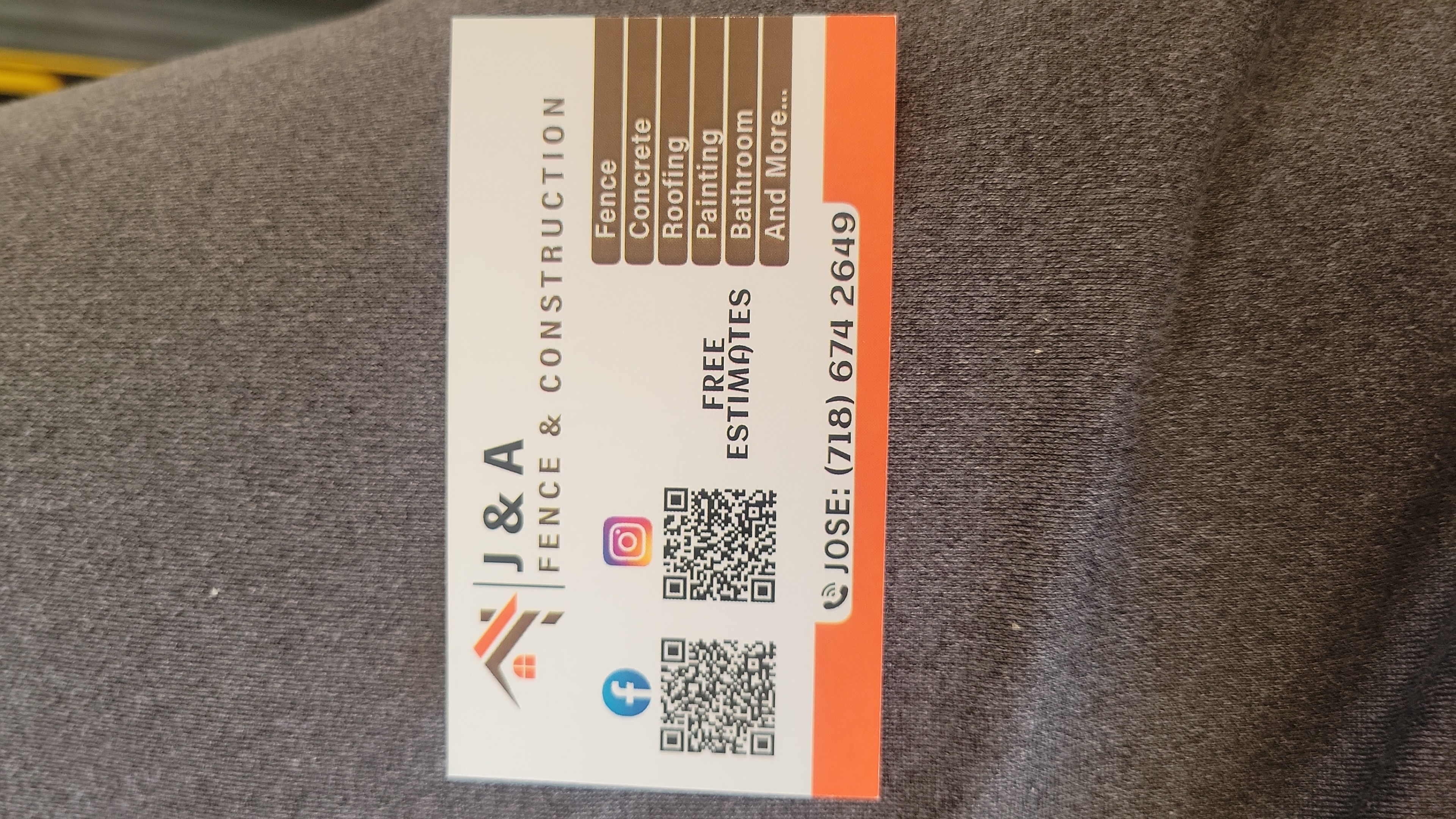 Avatar for J&A FENCE & CONSTRUCTION