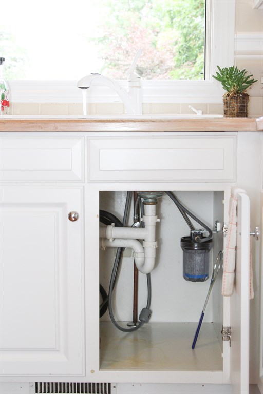 Installed under Sink System