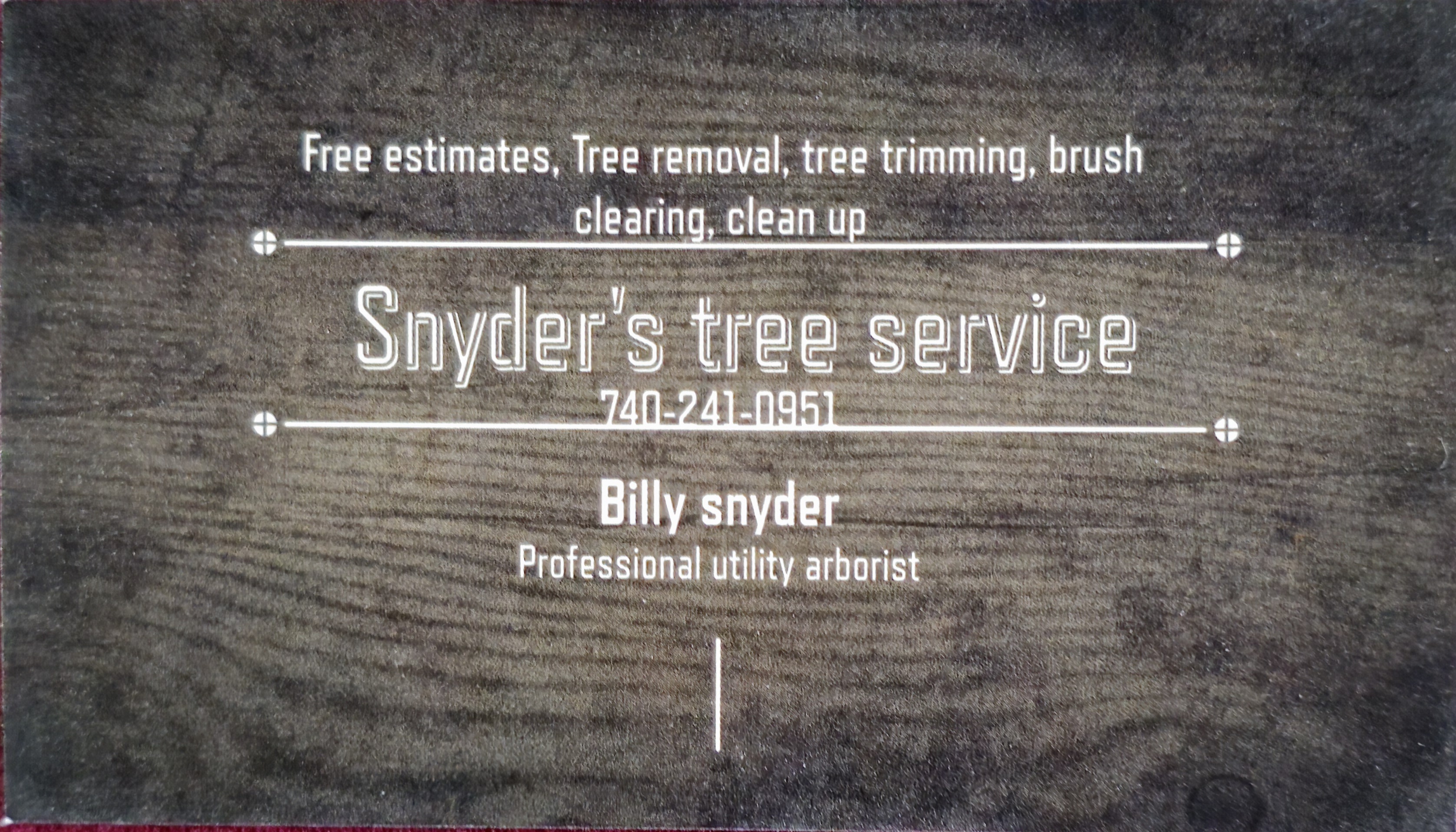 Avatar for Snyder tree service