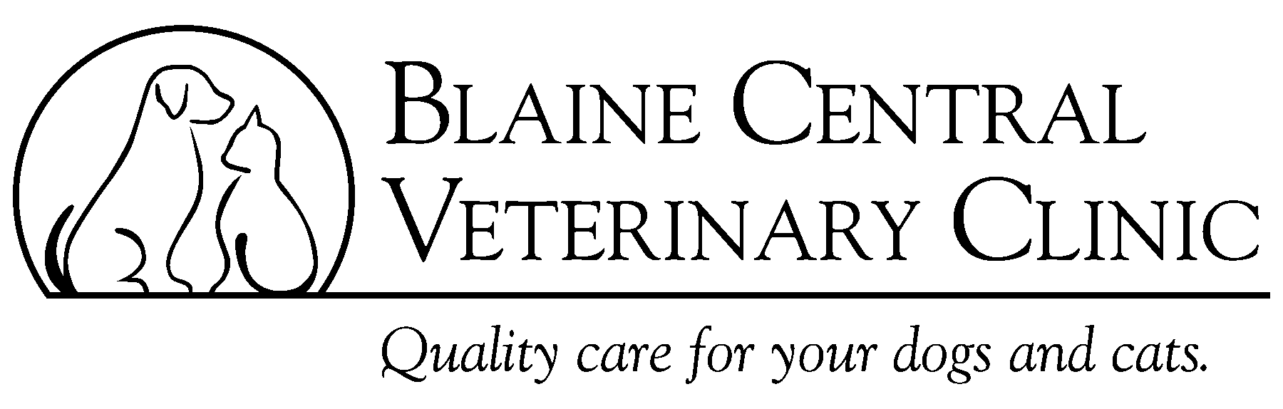Logo for Blaine Central Veterinary Clinic