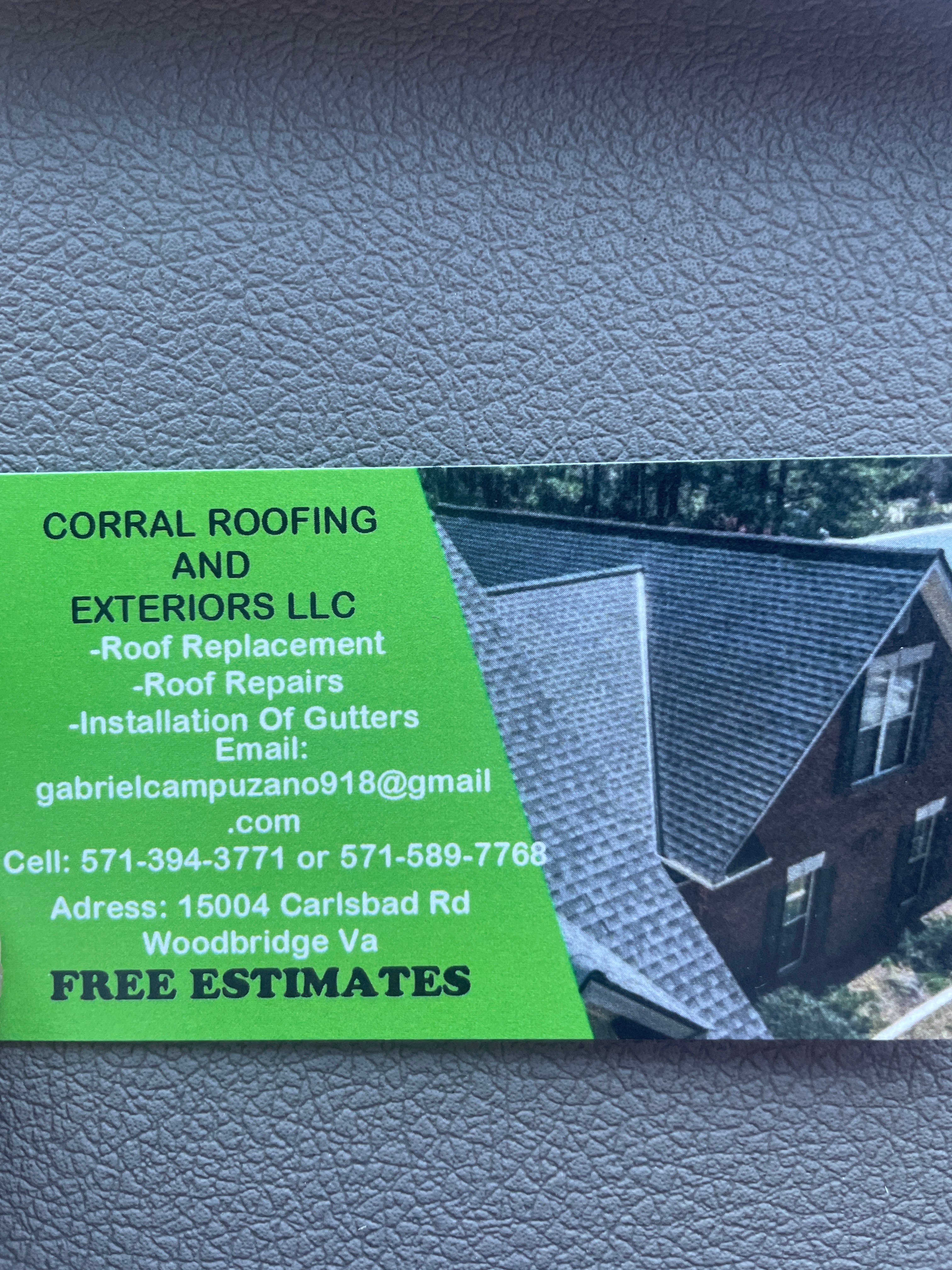 Avatar for Corral roofing and exteriors LLC