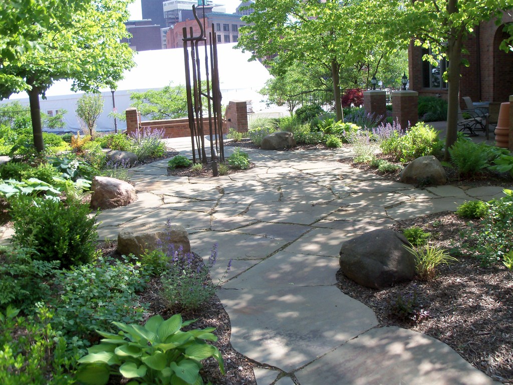 Naturalized City Courtyard