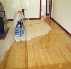 Re-Finishing Hardwood