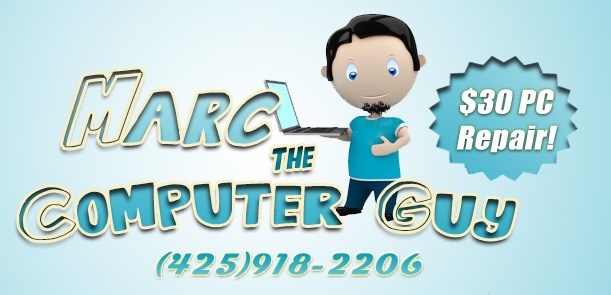 Marc the Computer Guy logo
