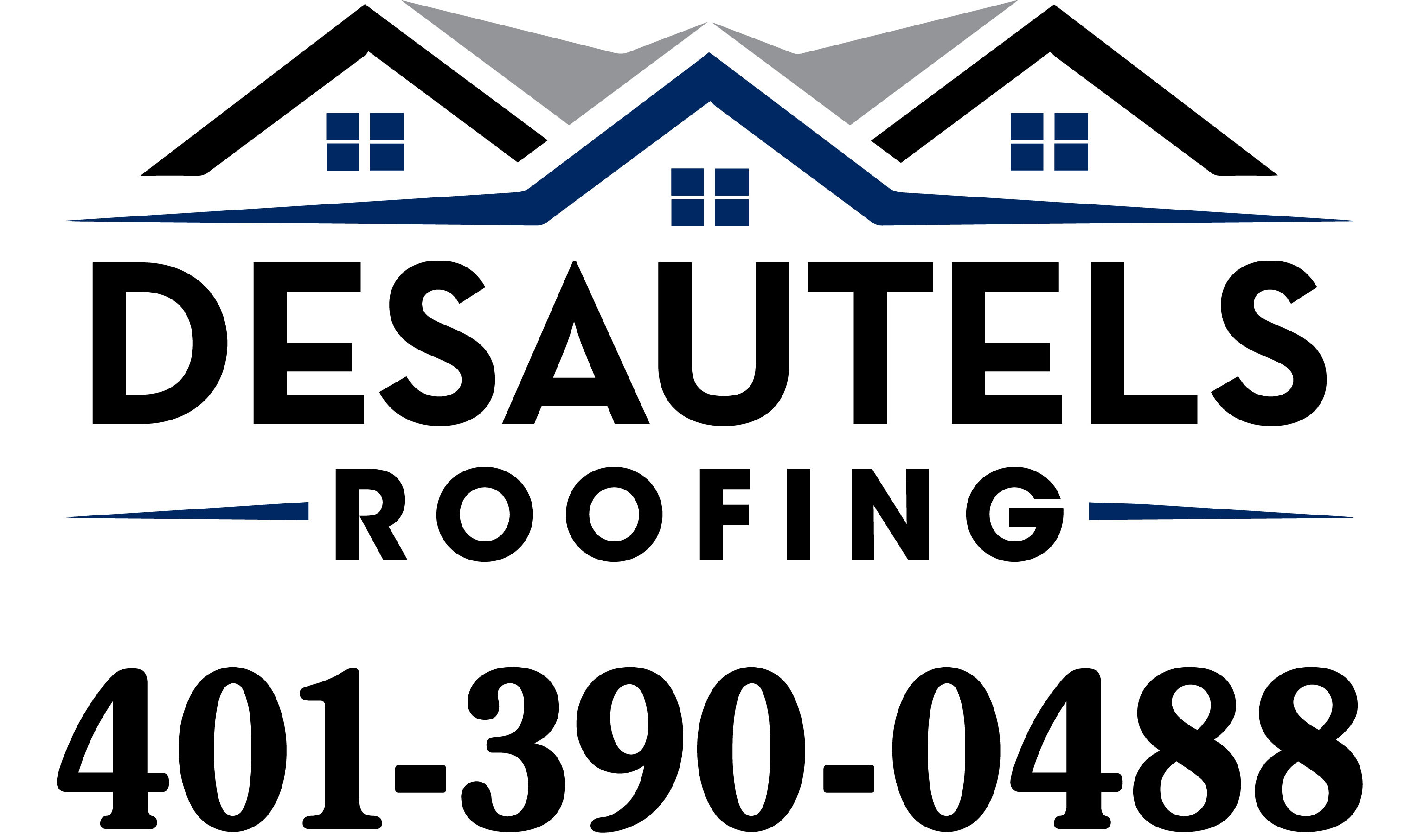 Logo for Desautels Roofing