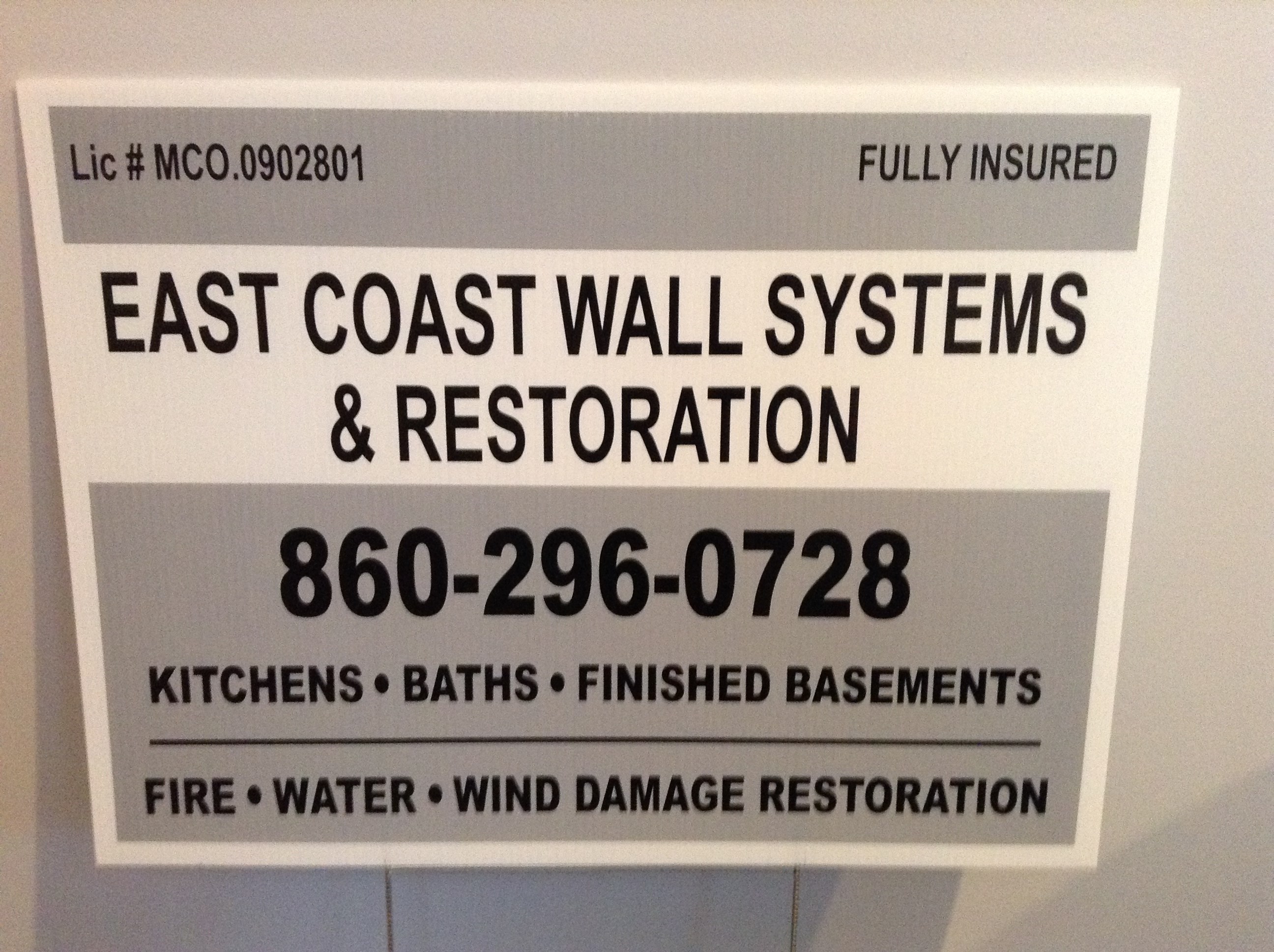 East Coast Wall Systems & Restoration LLC logo