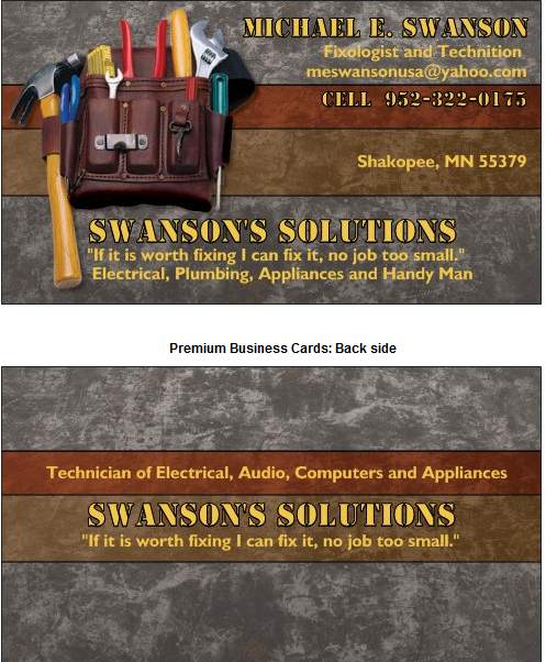 Swanson's Solutions logo