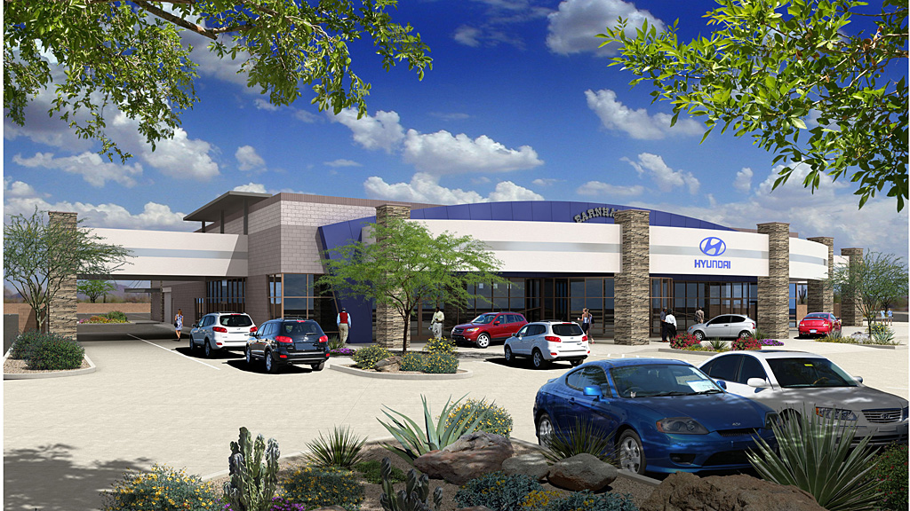 San Tan Hyundai Rendering