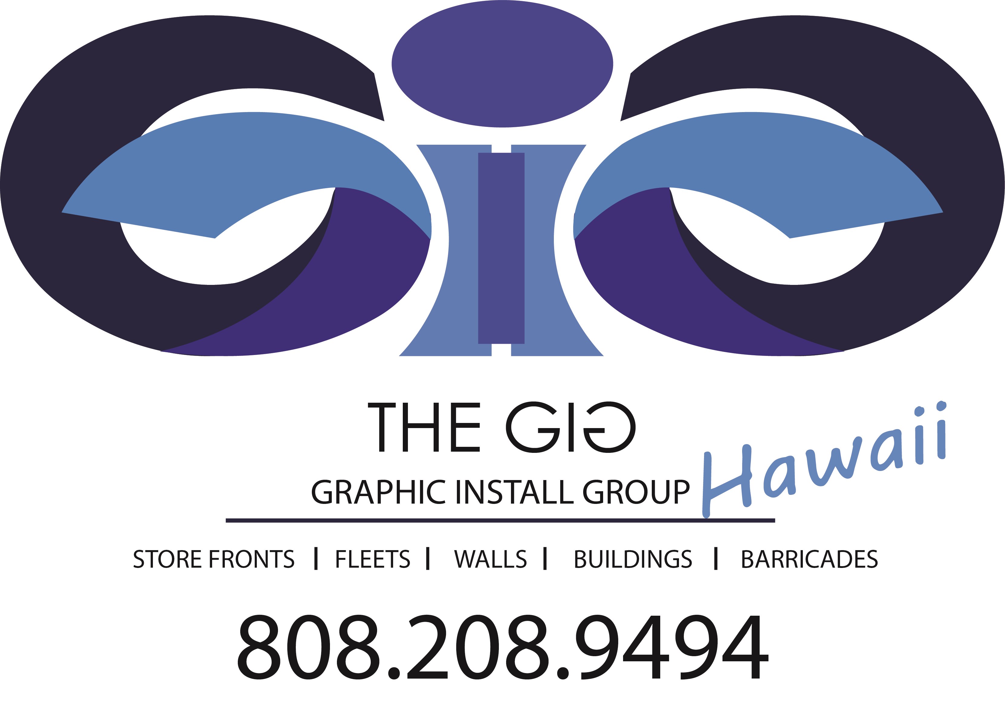 Graphic Install Group Hawaii logo