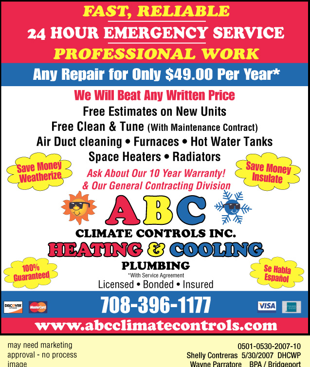 ABC CLIMATE CONTROL Reviews Blue Island, IL Angi