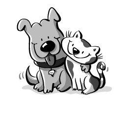 Logo for The Cat and Dog Nanny