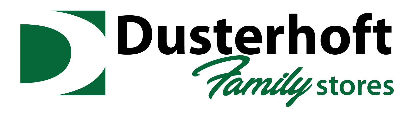 Logo for Dusterhoft Family Stores
