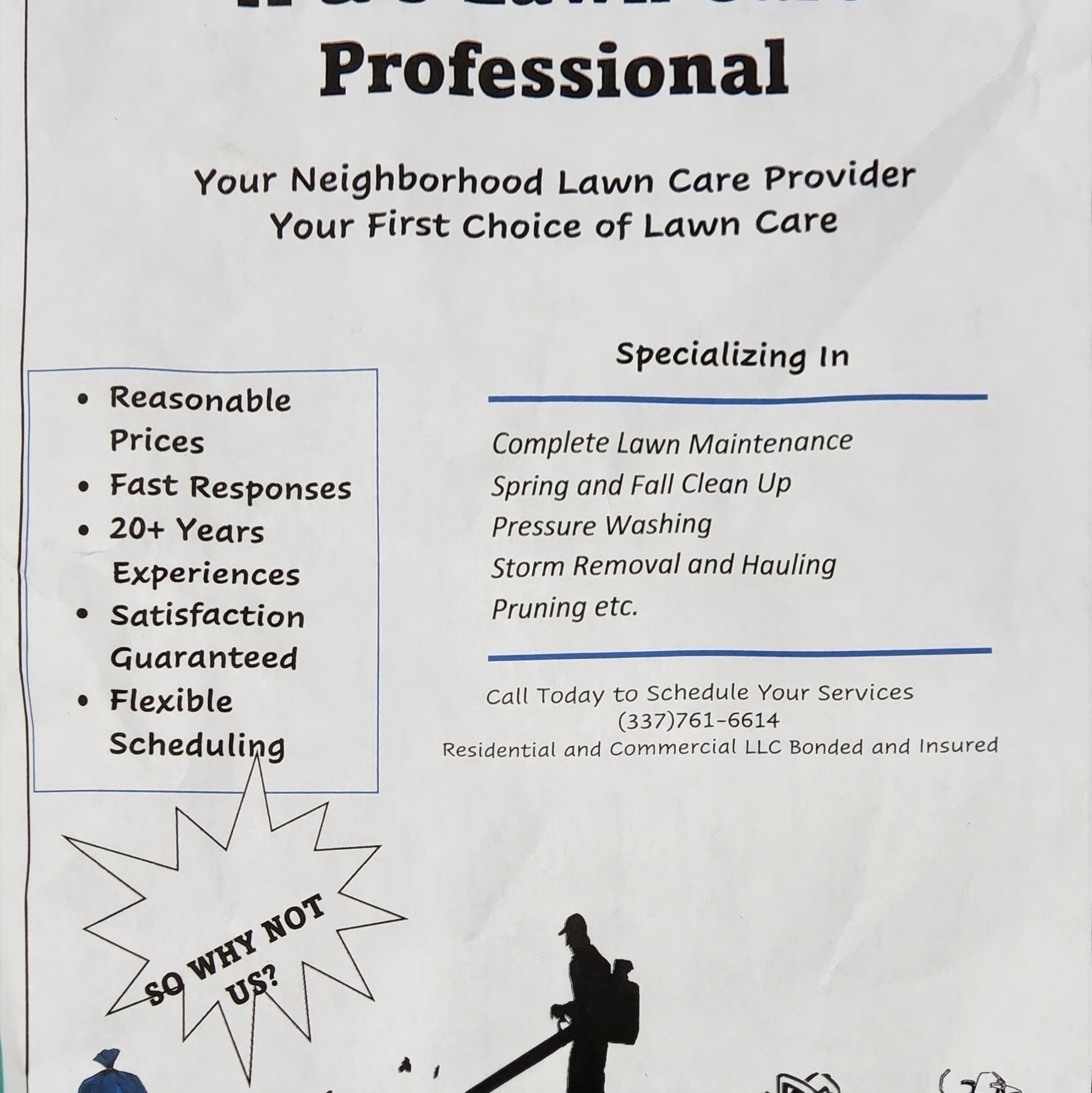 Avatar for A & J Lawn Care Professional