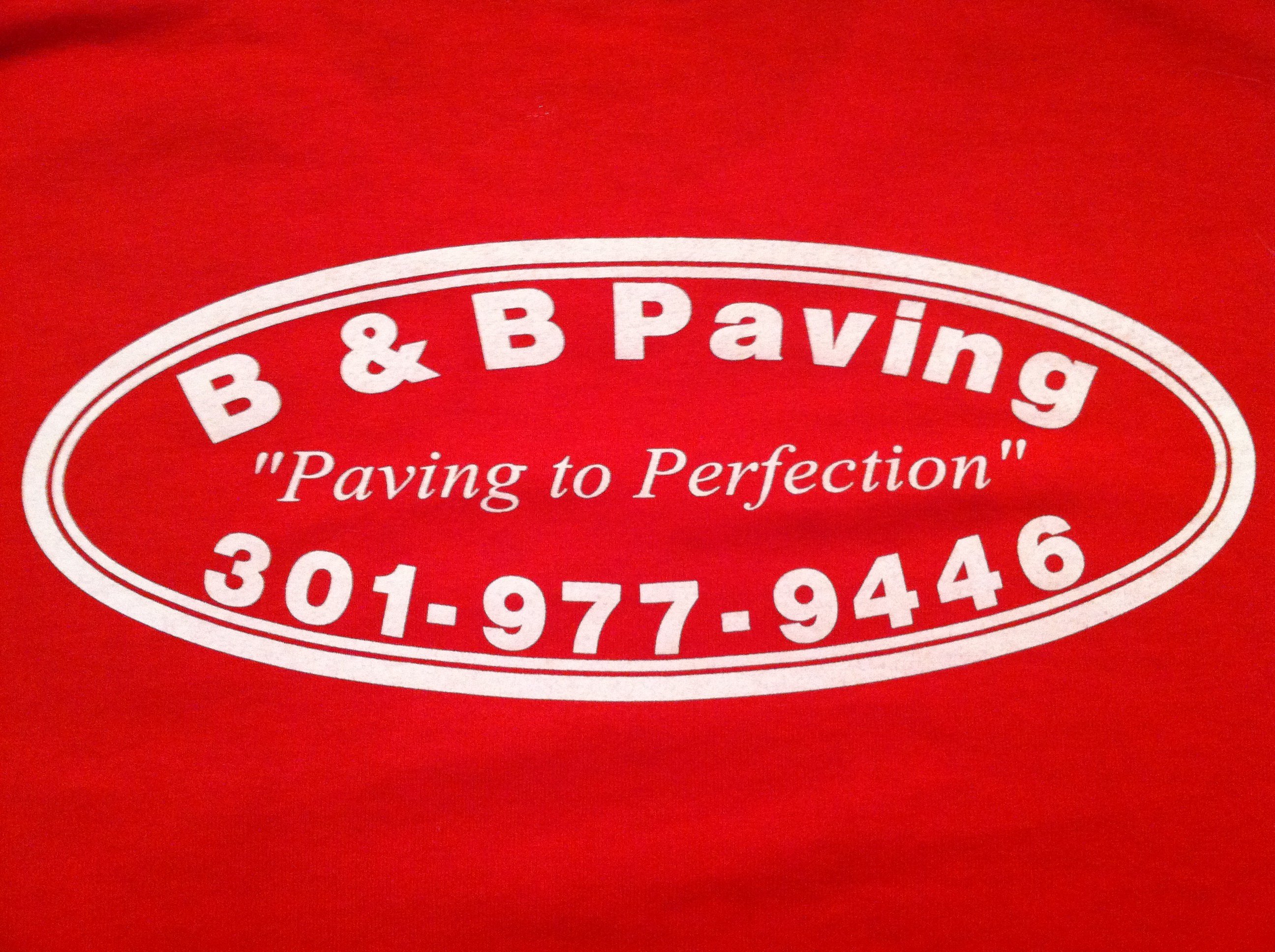 Logo for B&B Paving Co