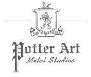 Potter Art Metal Studios logo