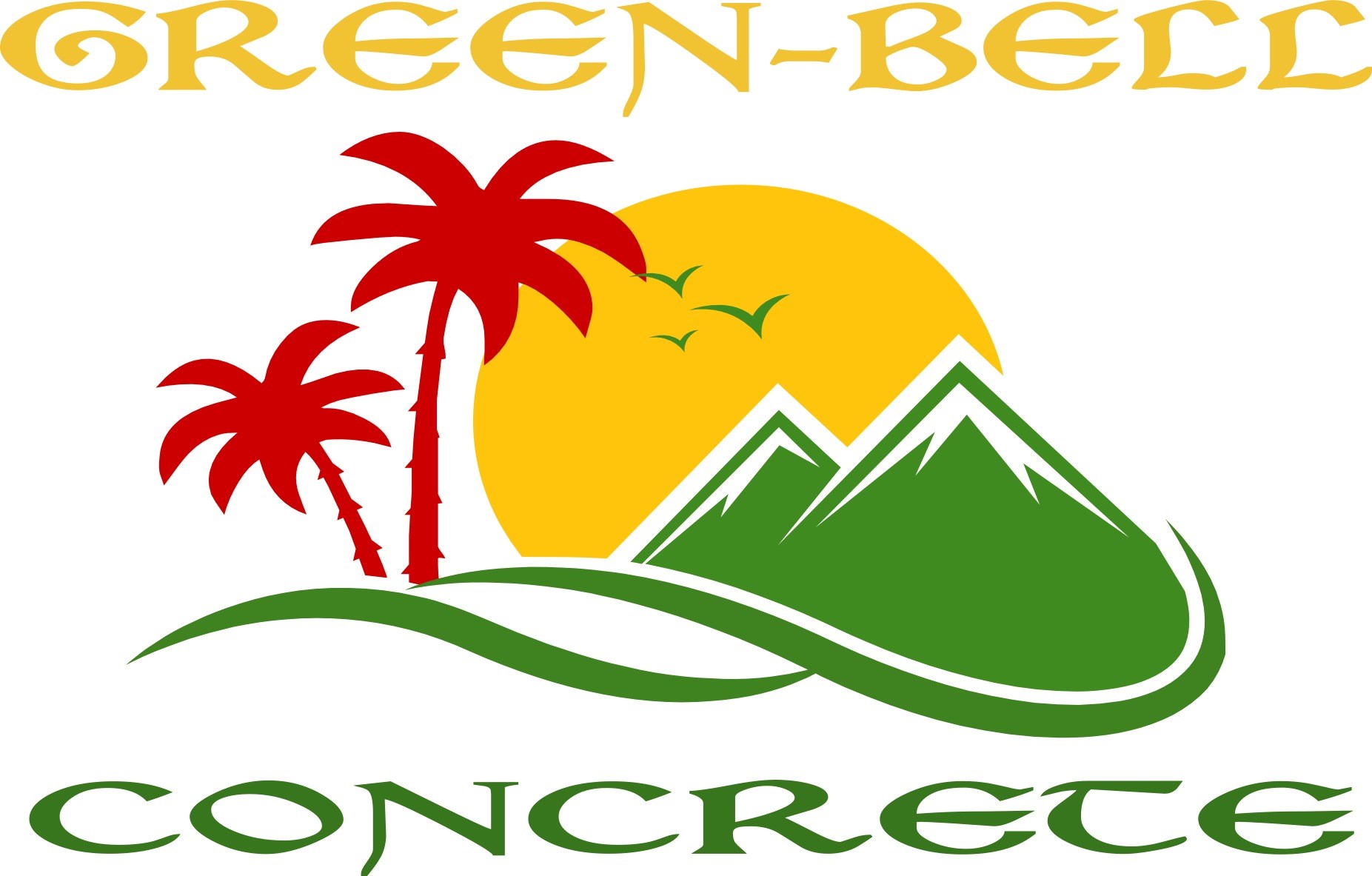 Green Bell Concrete logo