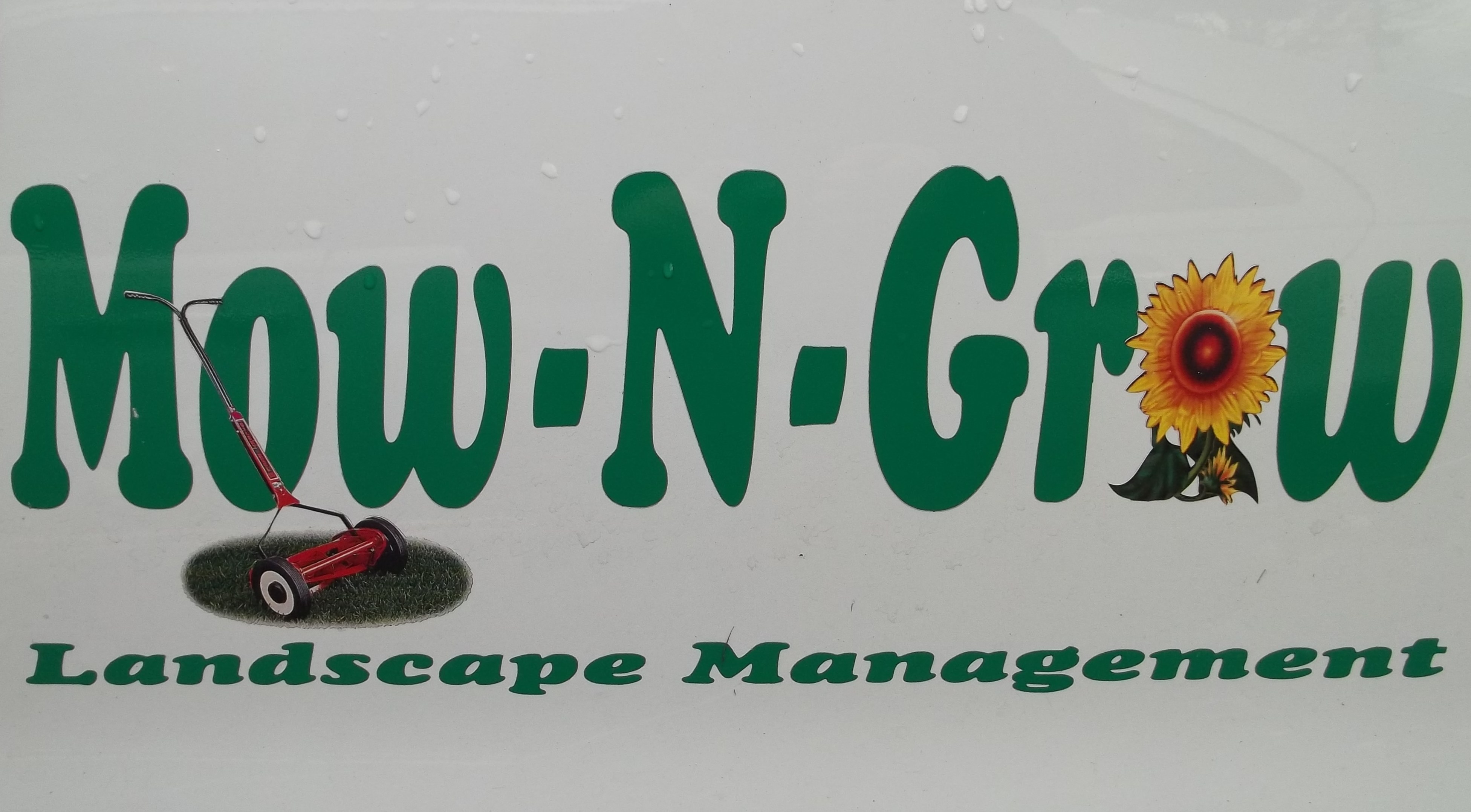 Mow N Grow Landscape Management logo