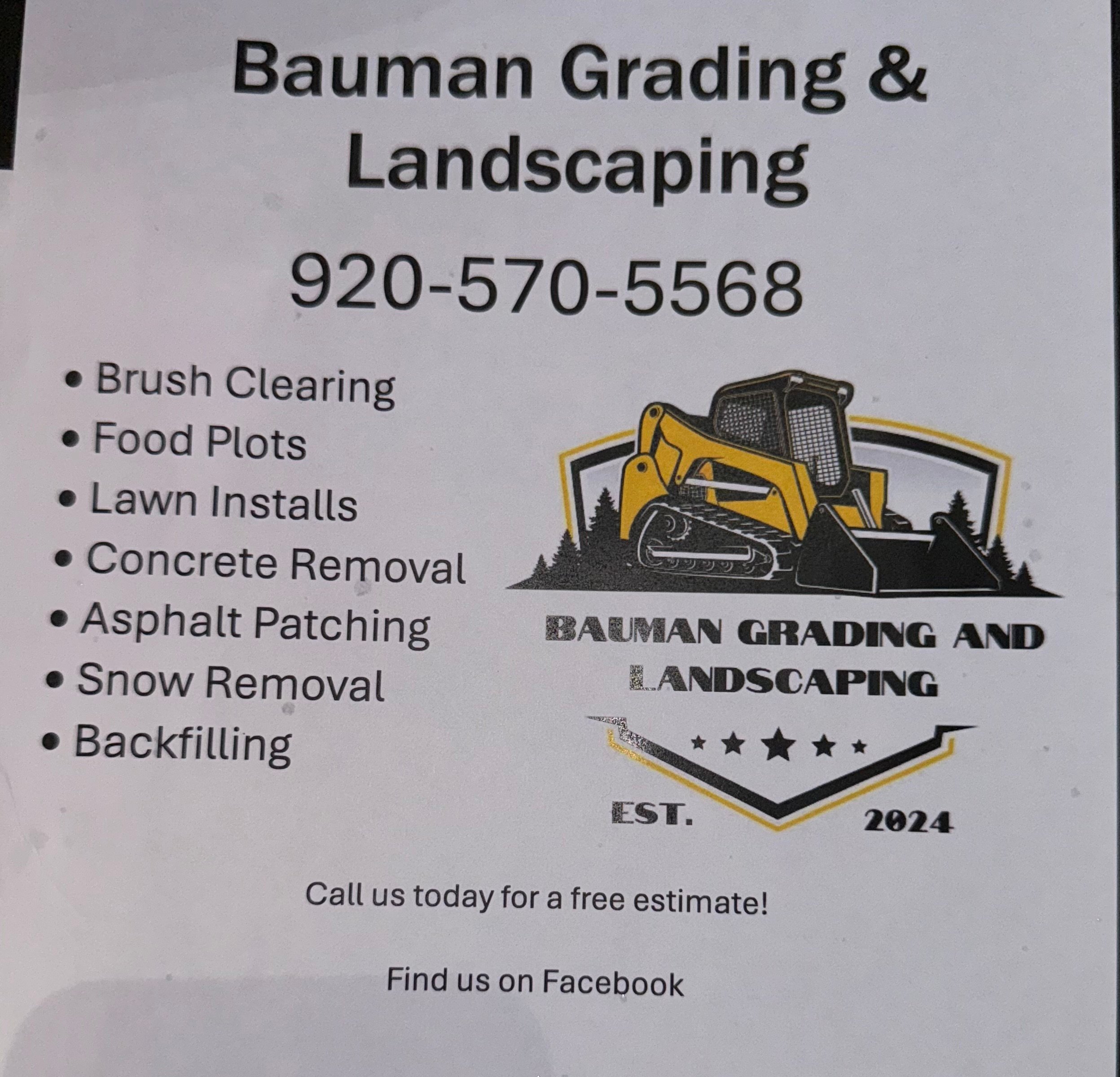 Avatar for Bauman Grading and Landscaping