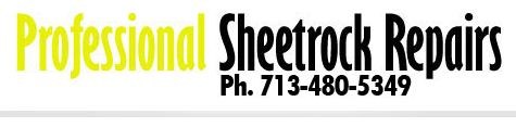 Logo for PROFESSIONAL SHEETROCK REPAIRS