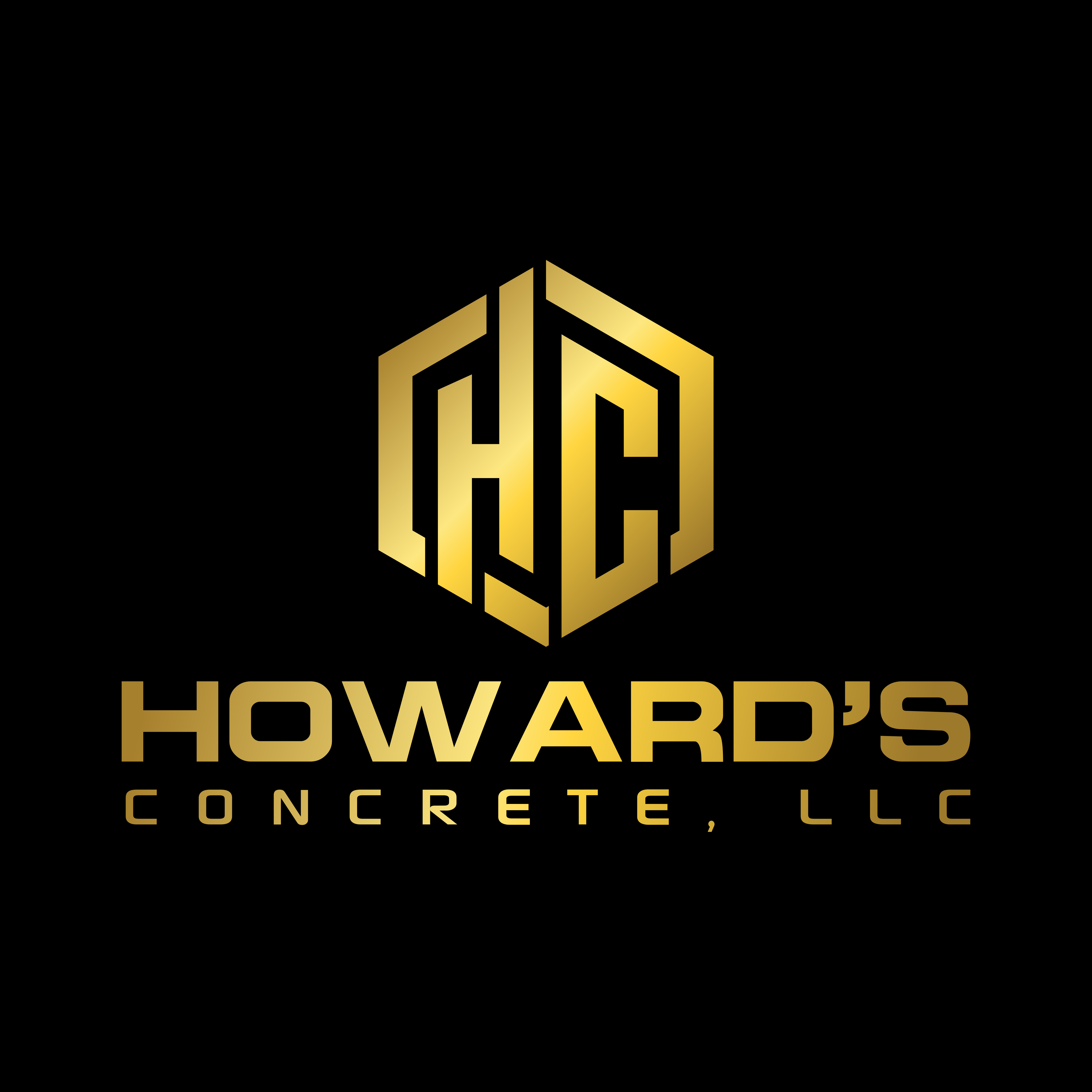 Howard's Concrete, LLC logo