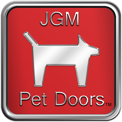 Logo for JGM Pet Doors