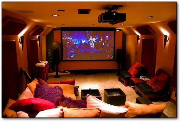 Projector and Surround Sound