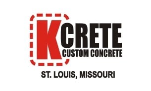 Logo for KCrete Custom Concrete