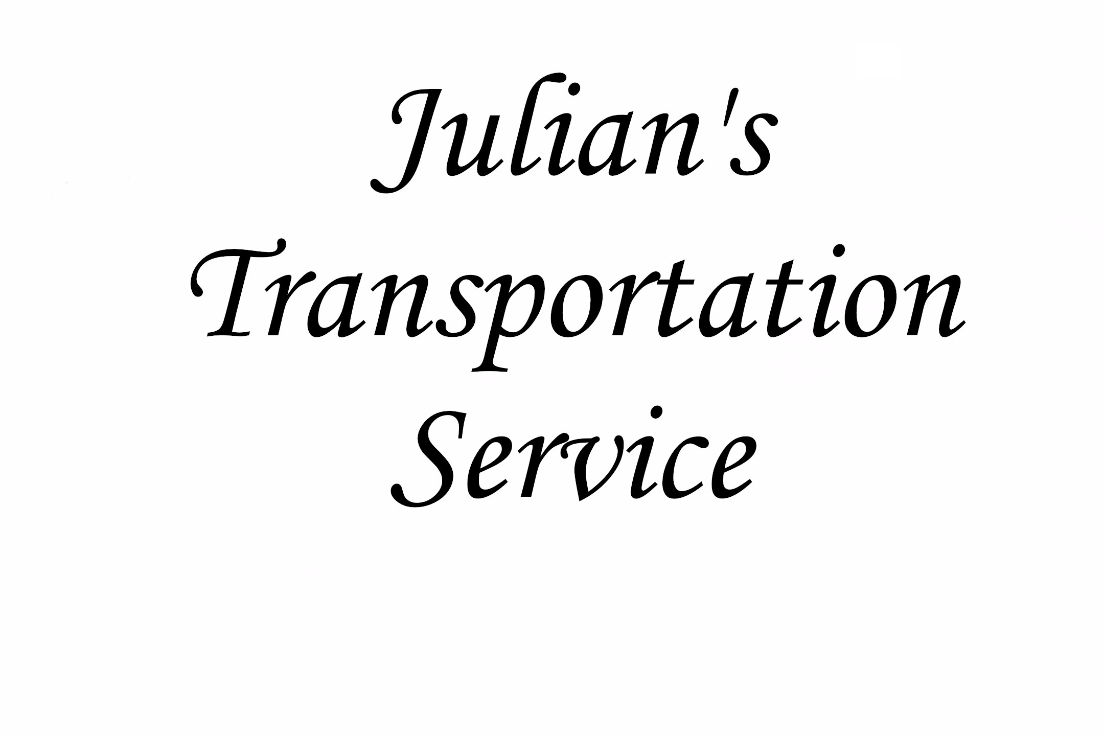 Julian's Transportation and Limousine Service logo