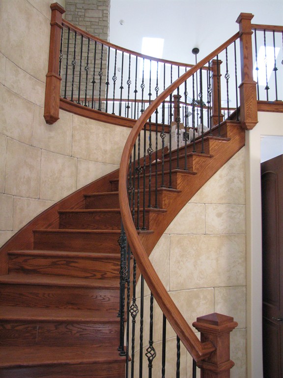 red oak stairs