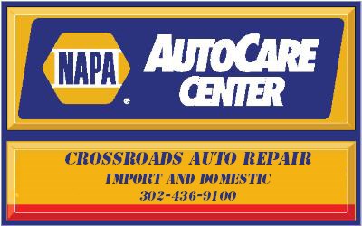 Logo for crossroads auto repair llc