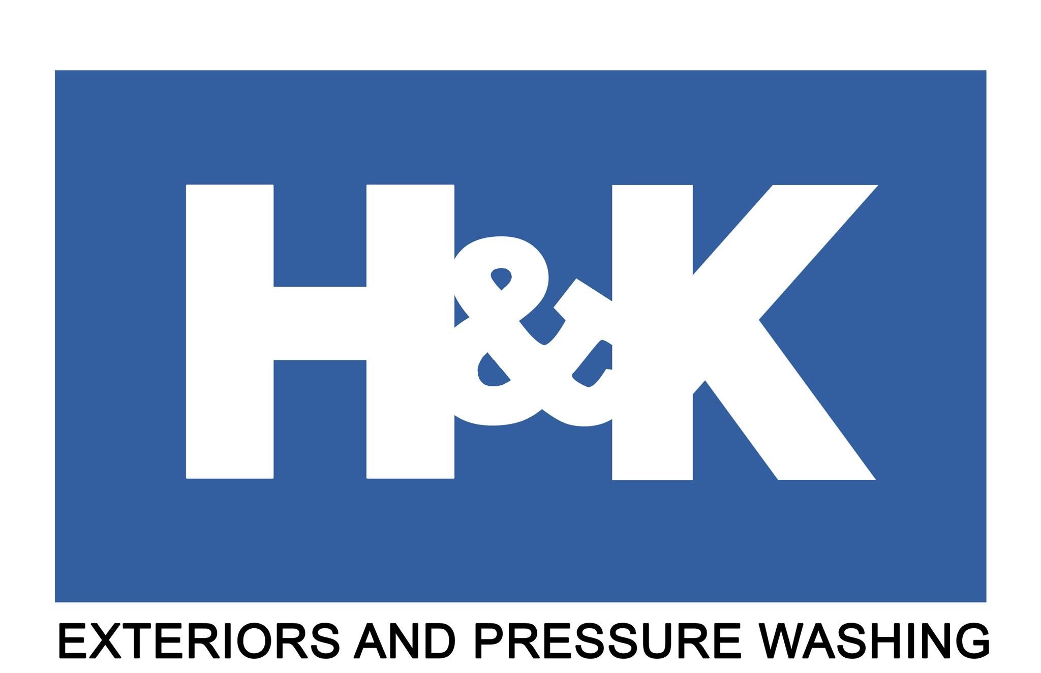 H&K exteriors and pressure washing LLC logo