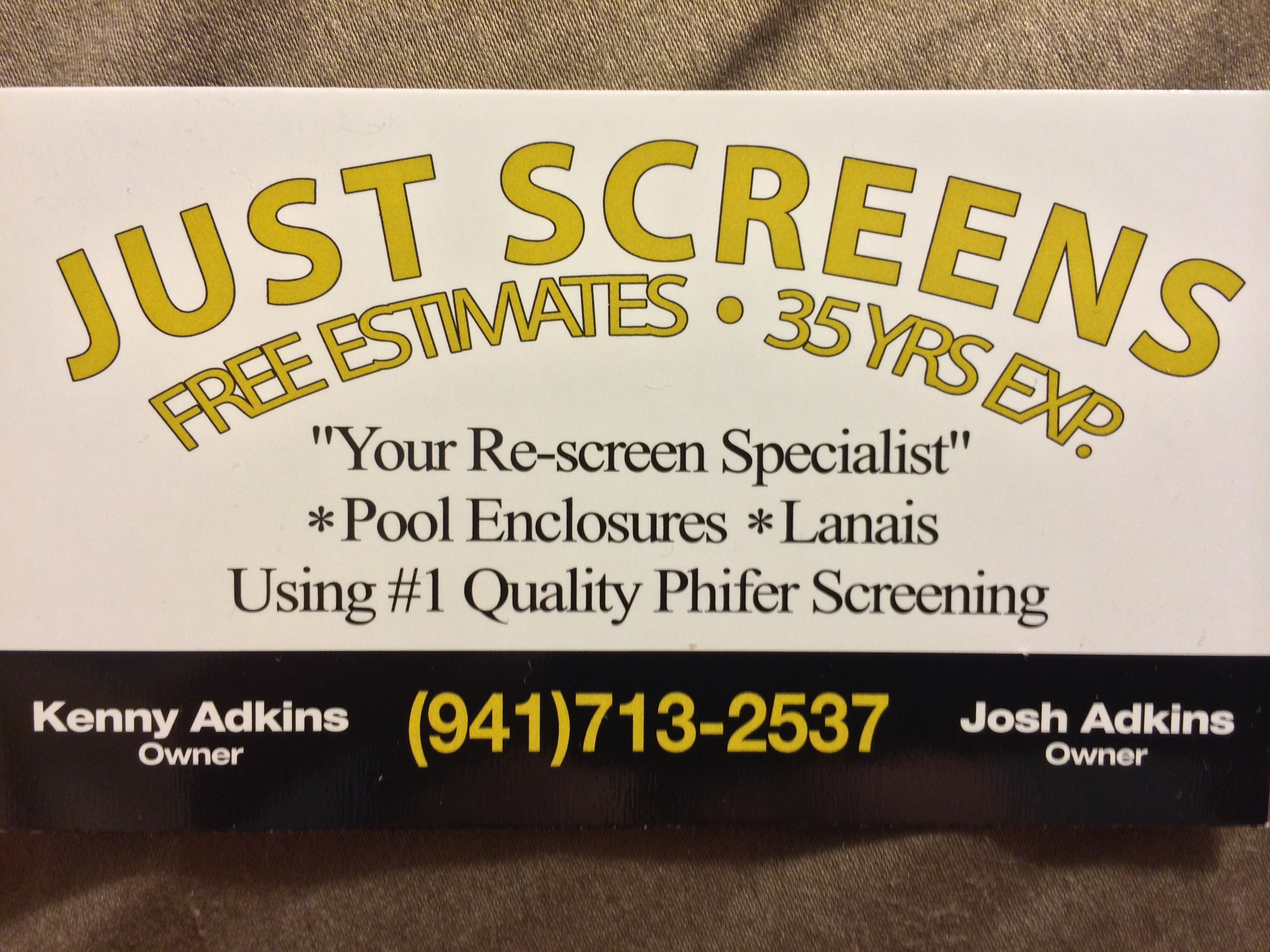 Avatar for JUST SCREENS