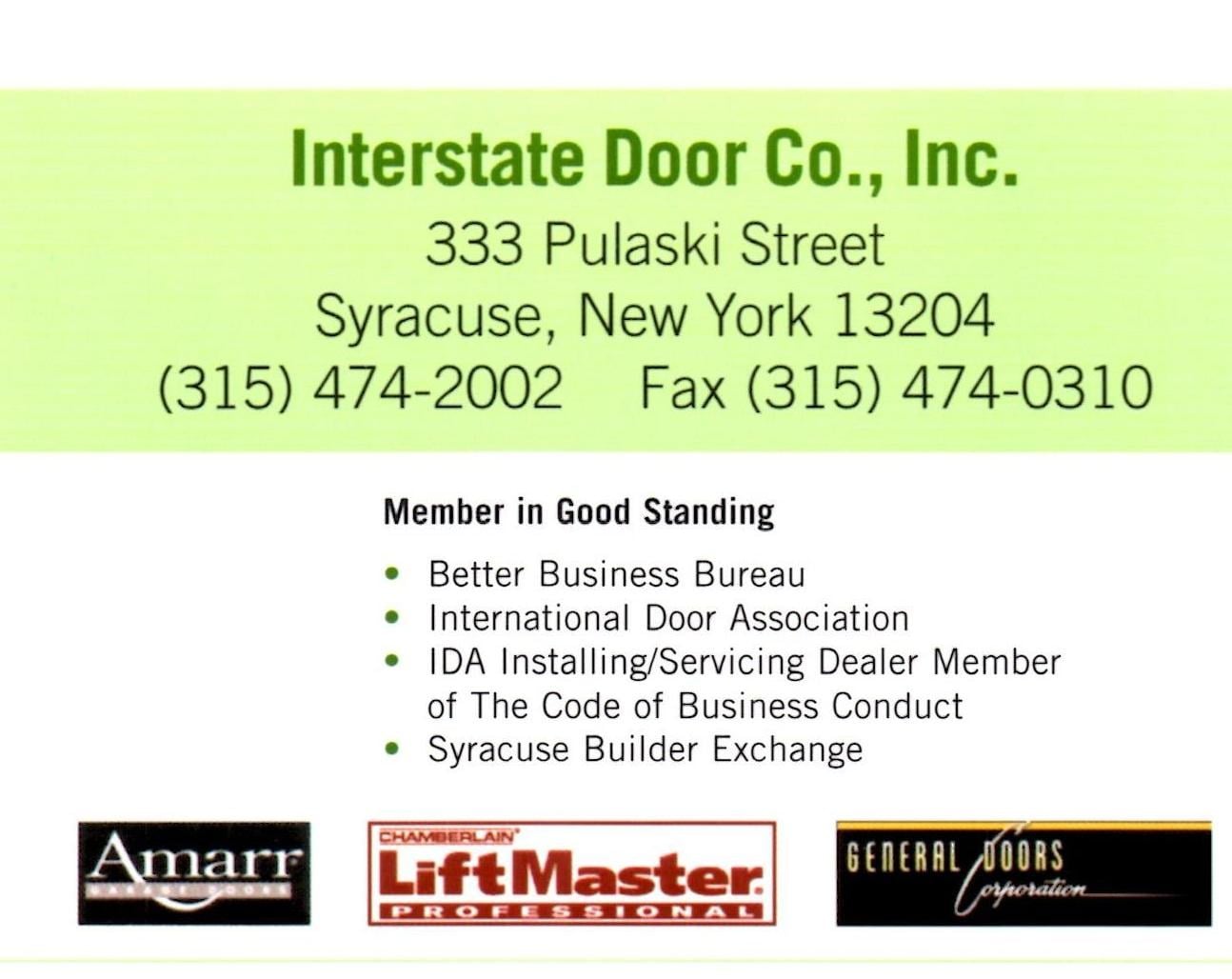 Avatar for Interstate Door Co Inc
